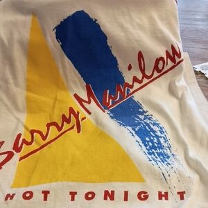BARRY MANILOW Lot Of 6 T-Shirts, Assorted, Vintage, Sz M, 1980s